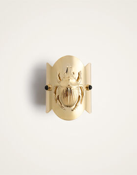 Scarab Cuff La DoubleJ: 24k Gold Plate BAC0012BRA003