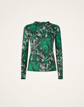 Crew Top La DoubleJ: Quill Green TOP0024JER086