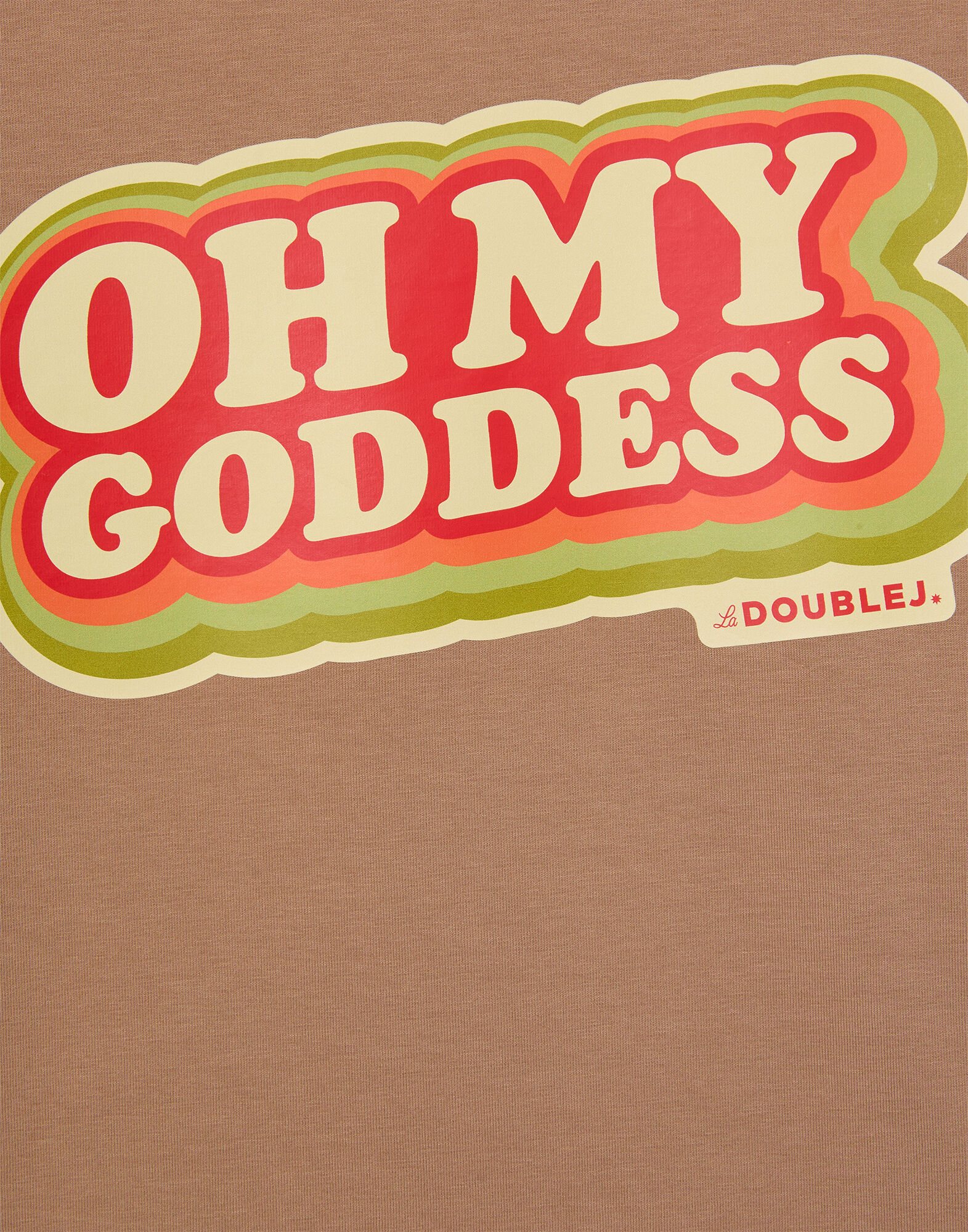 The Cu-Tee Crop La DoubleJ: Solid Beige The Cu-Tee Crop La DoubleJ: Solid Beige TSH0068JER076