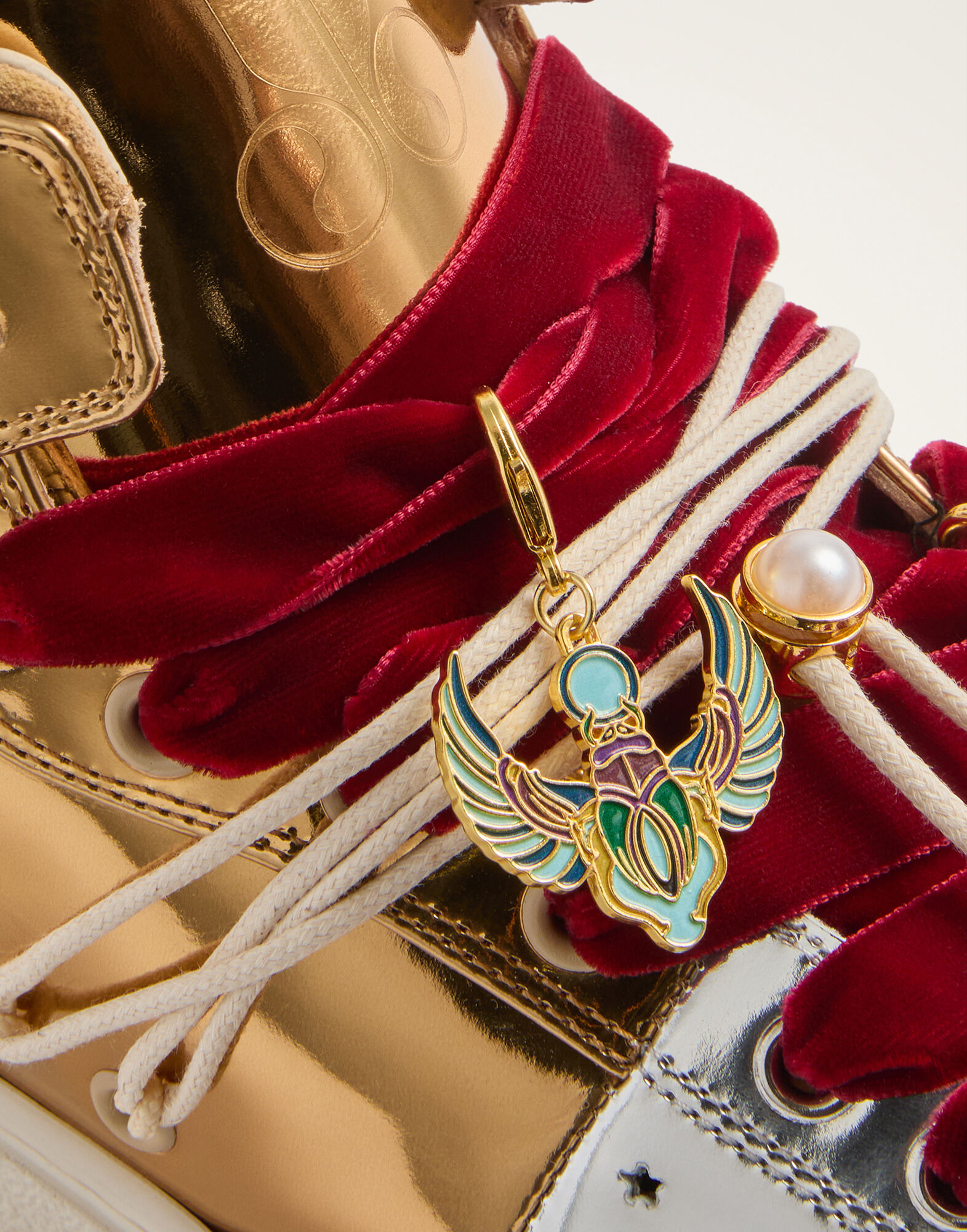 All Time High Top La DoubleJ: Bicolor Gold All Time High Top La DoubleJ: Bicolor Gold SHO0113LEA018