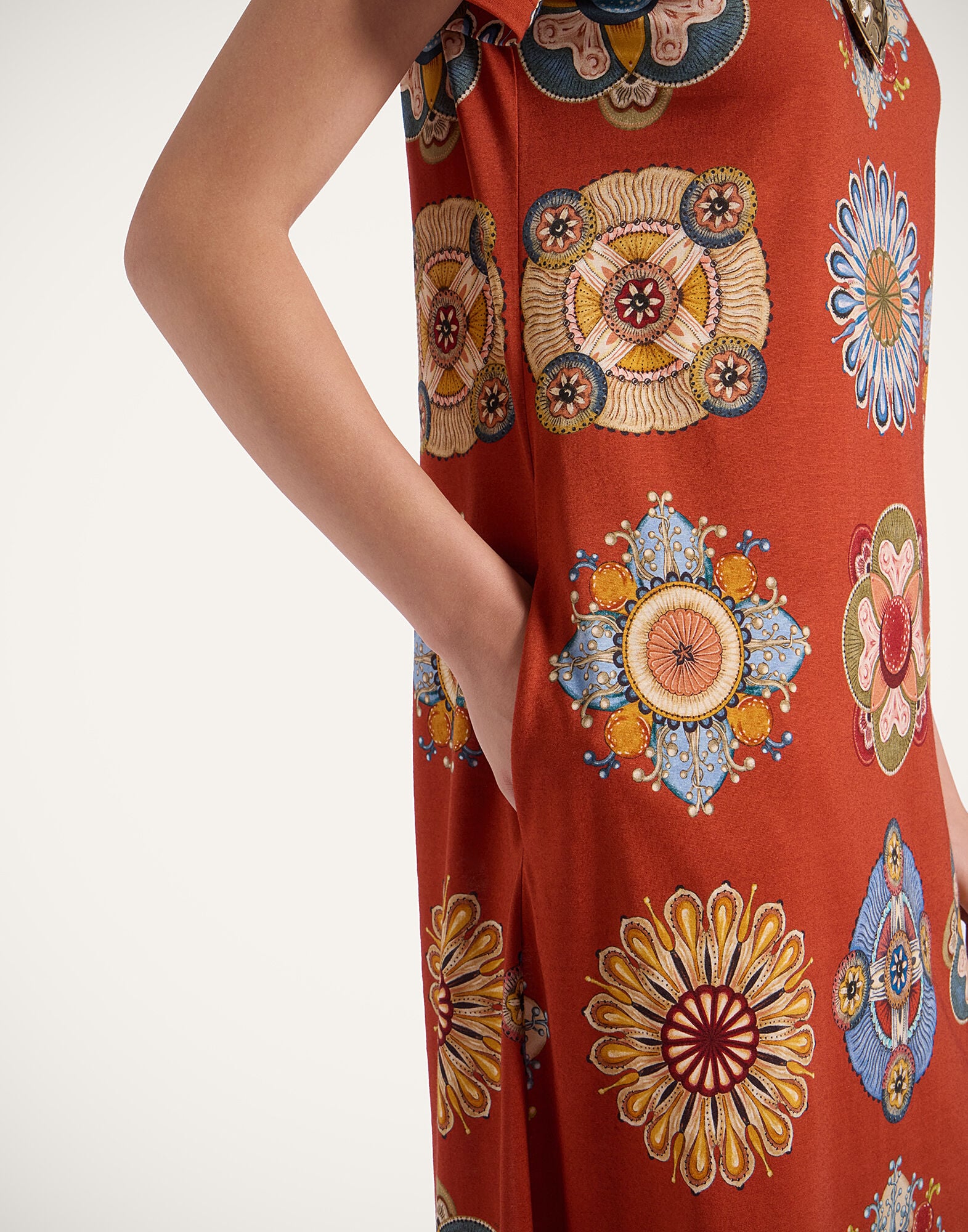 Sporty Swing Dress La DoubleJ: Nucleus Rust Sporty Swing Dress La DoubleJ: Nucleus Rust DRE0247JER002