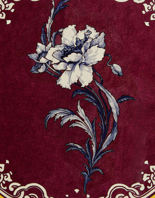 Disk Placemats Set Of 2 La DoubleJ: Nymph Bloom Bordeaux Disk Placemats Set Of 2 La DoubleJ: Nymph Bloom Bordeaux PMT0032CRK001
