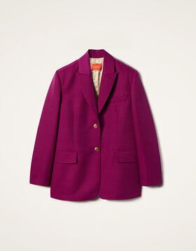 Jones Jacket La DoubleJ: Solid Purple JAC0106CAD001