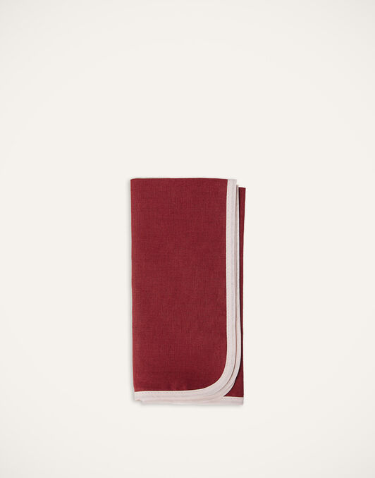 Large Napkins Set Of 2 La DoubleJ: Rainbow Vino Large Napkins Set Of 2 La DoubleJ: Rainbow Vino NAP0010LIN006