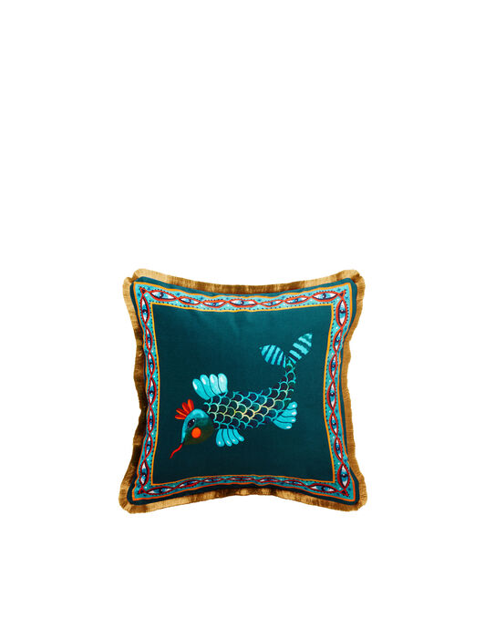 Velvet Cushion (48X48) La DoubleJ: Fish Friend CUS0012VEL001