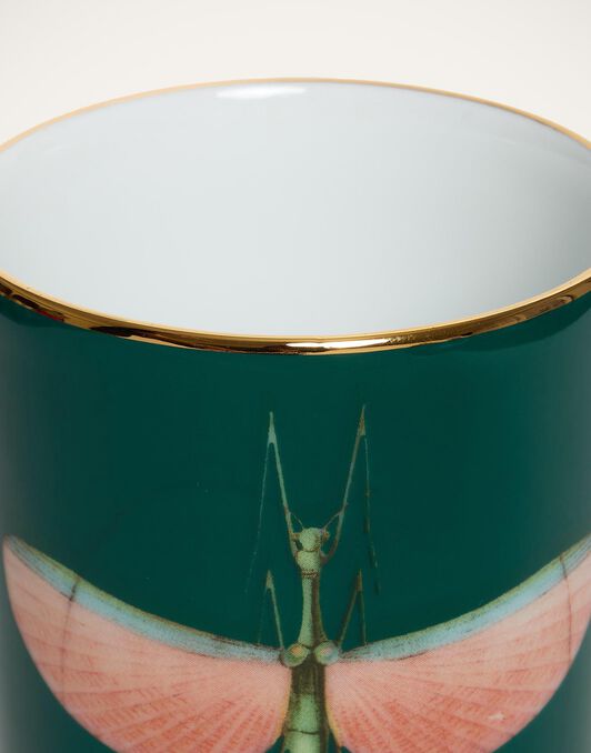 Decorative Cup La DoubleJ: Libellula Green Decorative Cup La DoubleJ: Libellula Green VAS0008CER001