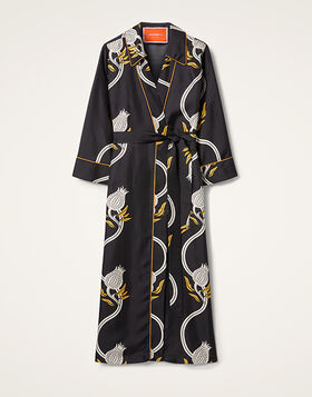 Midnight Dress La DoubleJ: Melograno Black & White DRE0819SIL001