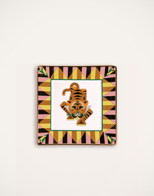 Trinket Tray (15X15) La DoubleJ: Tiger Trinket Tray (15X15) La DoubleJ: Tiger DIS0056CER001