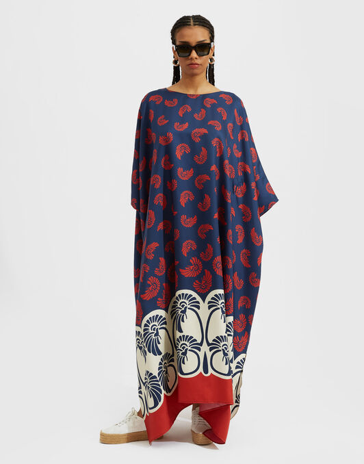 Square Kaftan La DoubleJ: Palmetto Placée Square Kaftan La DoubleJ: Palmetto Placée DRE0872SIL006