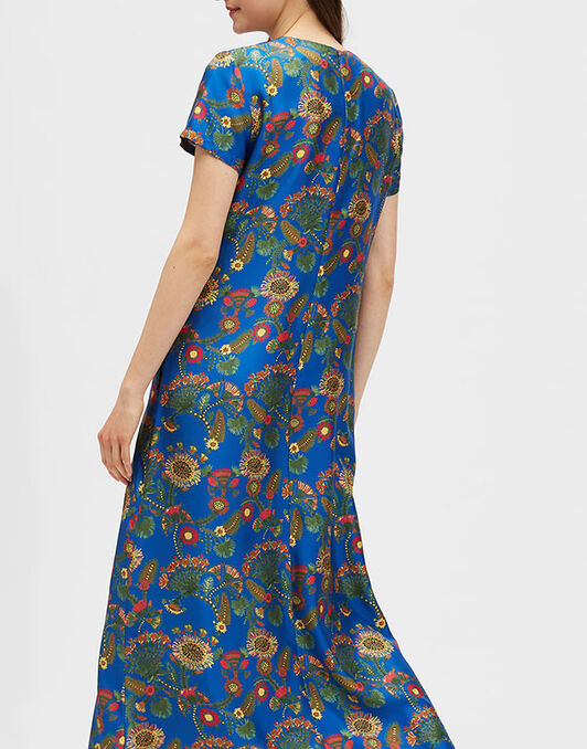 Swing Dress La DoubleJ: Thistle Blu Swing Dress LaDoubleJ: Thistle Blu DRE0001SIL001