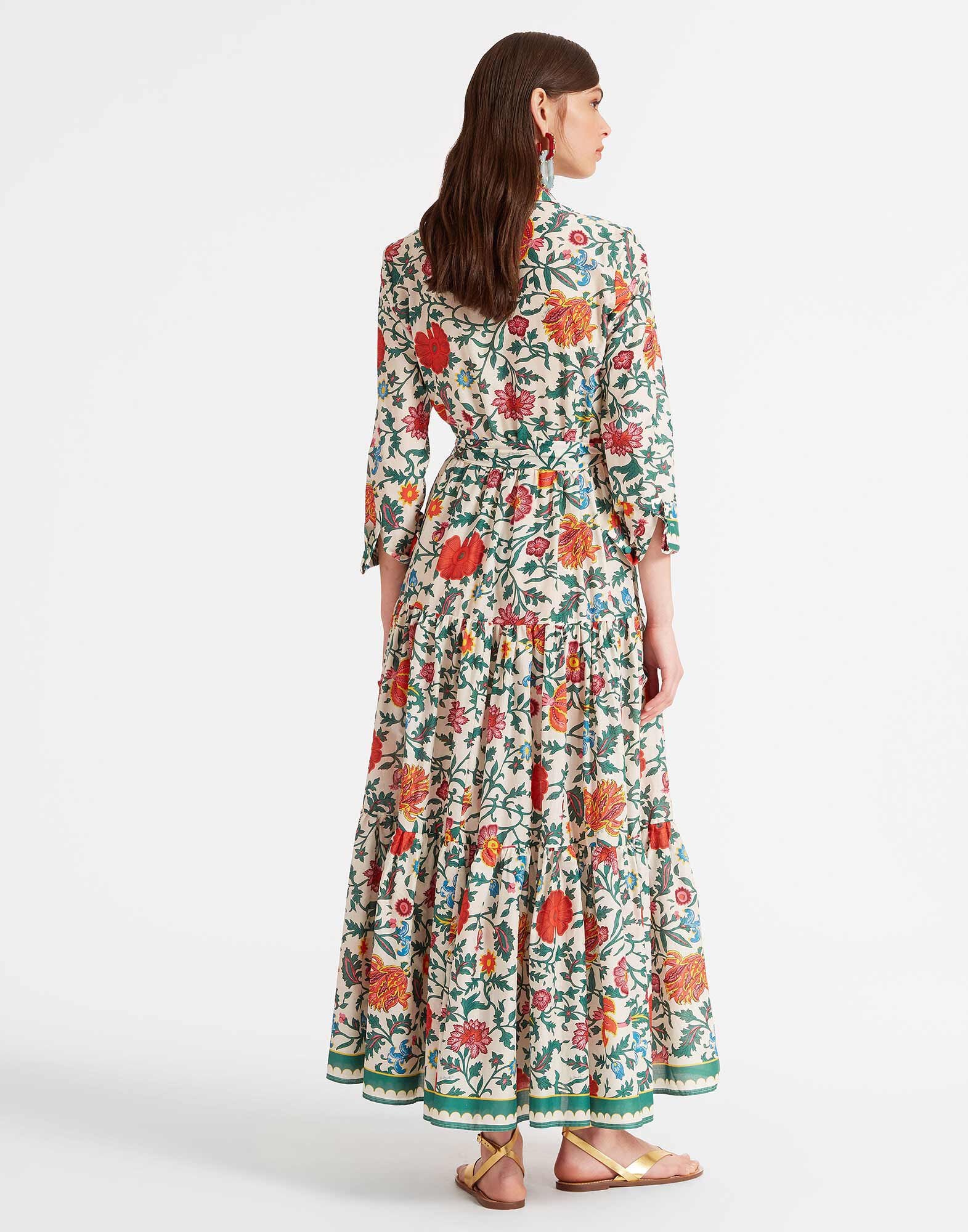 Bellini Dress La DoubleJ: Dragonflower Mini Multicolor Bellini Dress La DoubleJ: Dragonflower Mini Multicolor DRE0016COT003