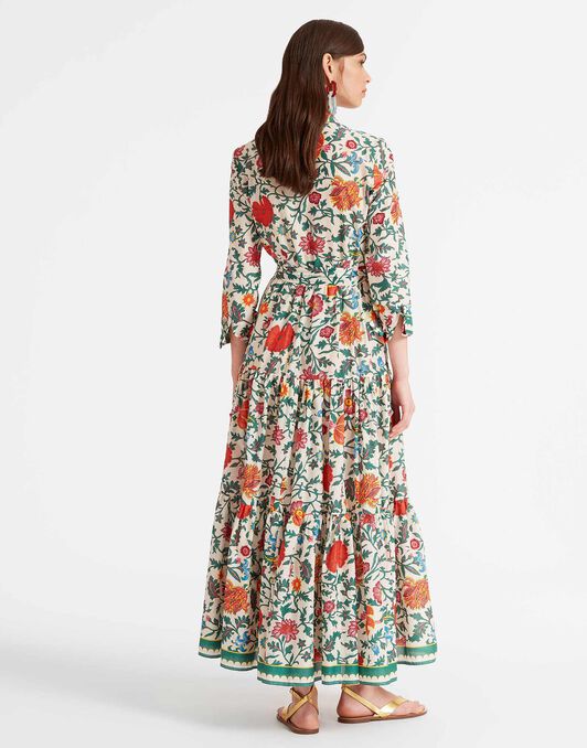 Bellini Dress La DoubleJ: Dragonflower Mini Multicolor Bellini Dress La DoubleJ: Dragonflower Mini Multicolor DRE0016COT003