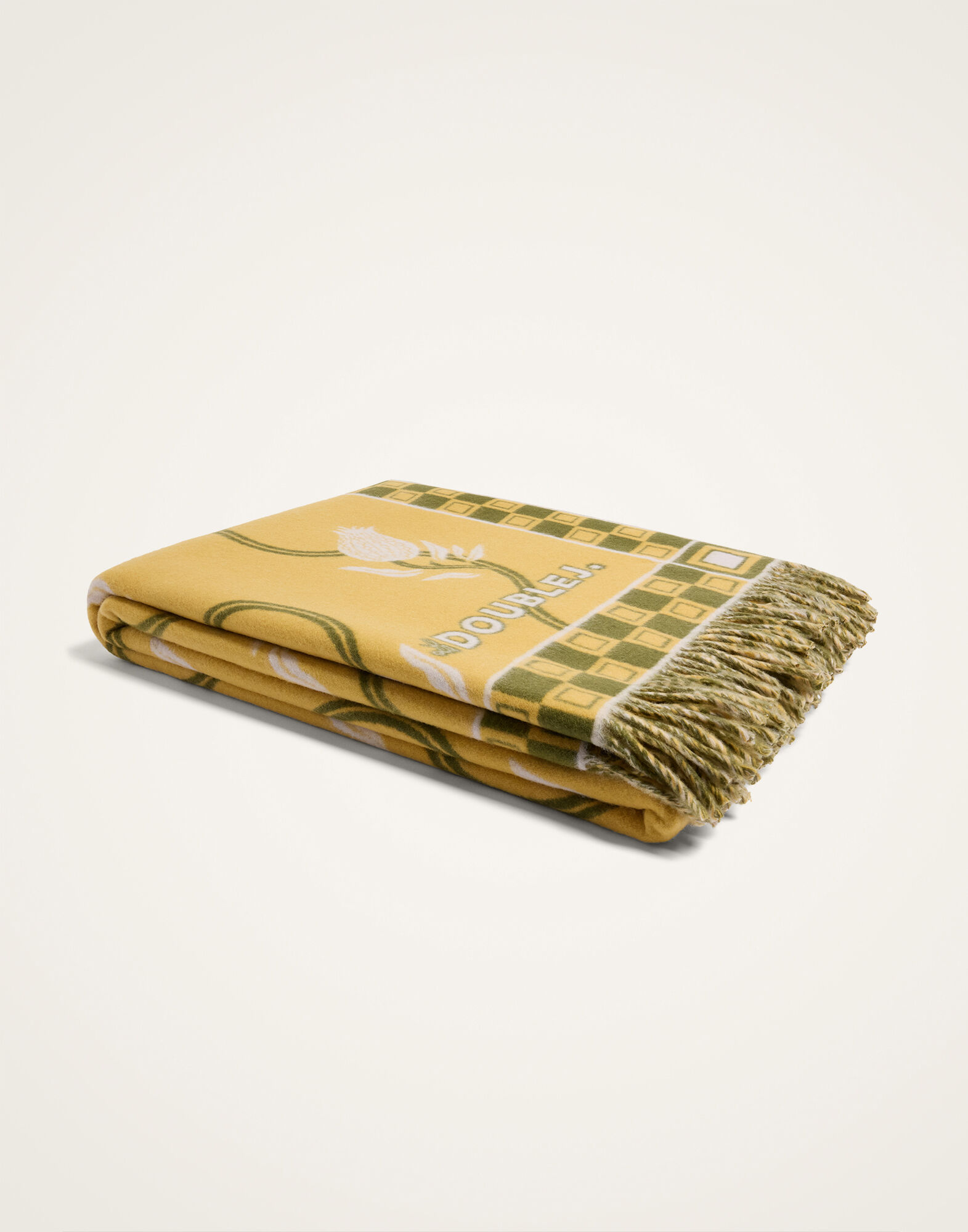 Blanket La DoubleJ: Melograno Saffron BLA0008WOL044