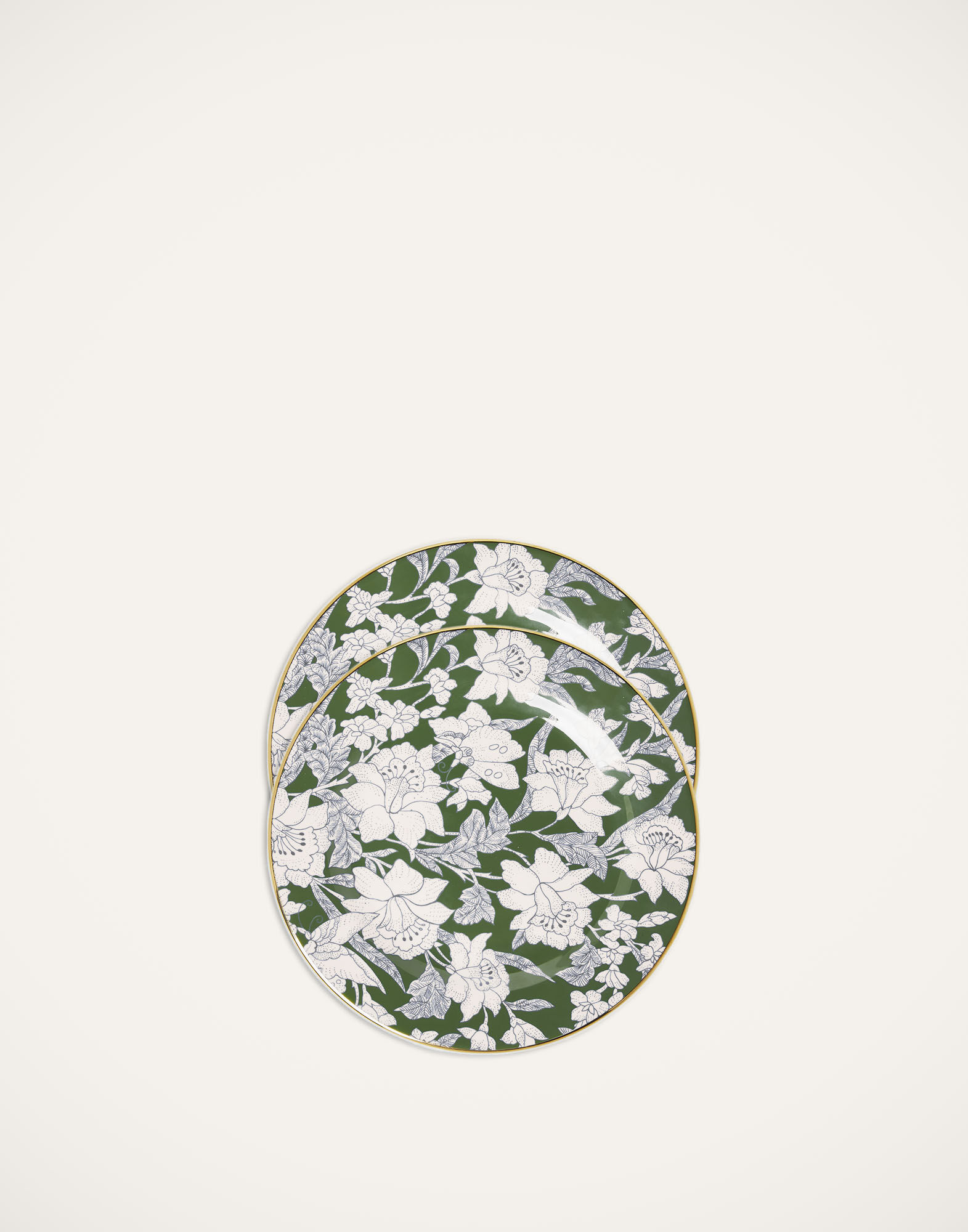 Dessert Plates Set Of 2 La DoubleJ: Lilium Avorio Dessert Plates Set Of 2 La DoubleJ: Lilium Avorio DIS0063CER001