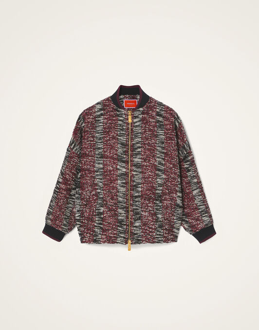 Brooklyn Bomber La DoubleJ: Multicolor Red & Black JAC0128WOL030