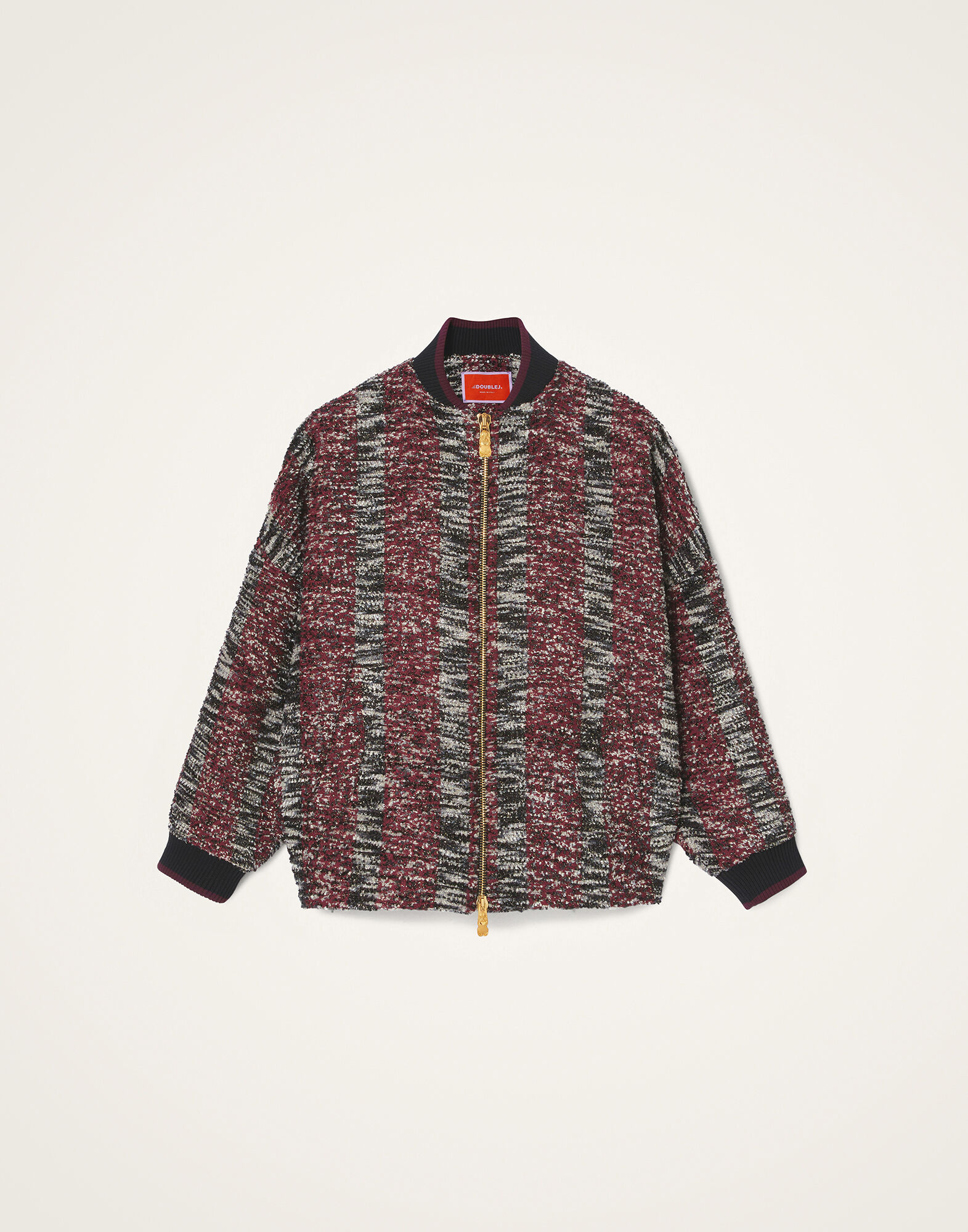Brooklyn Bomber La DoubleJ: Multicolor Red & Black JAC0128WOL030