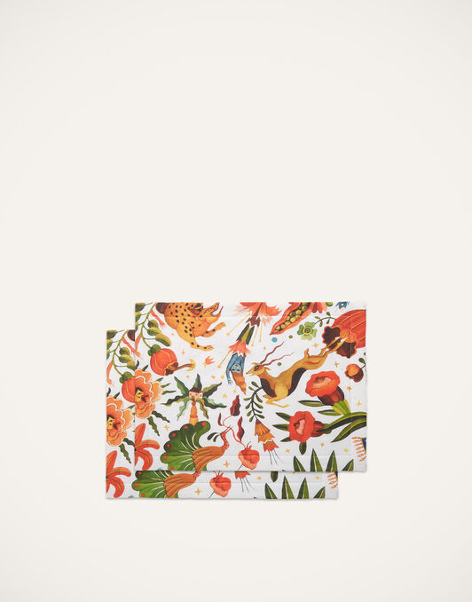 Placemat Set Of 2 La DoubleJ: Jungle Book Placemat Set Of 2 La DoubleJ: Jungle Book TBM0001LIN005