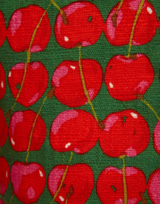 Hendrix Pants La DoubleJ: Green Cherries Hendrix Pants La DoubleJ: Green Cherries TRO0014COT005
