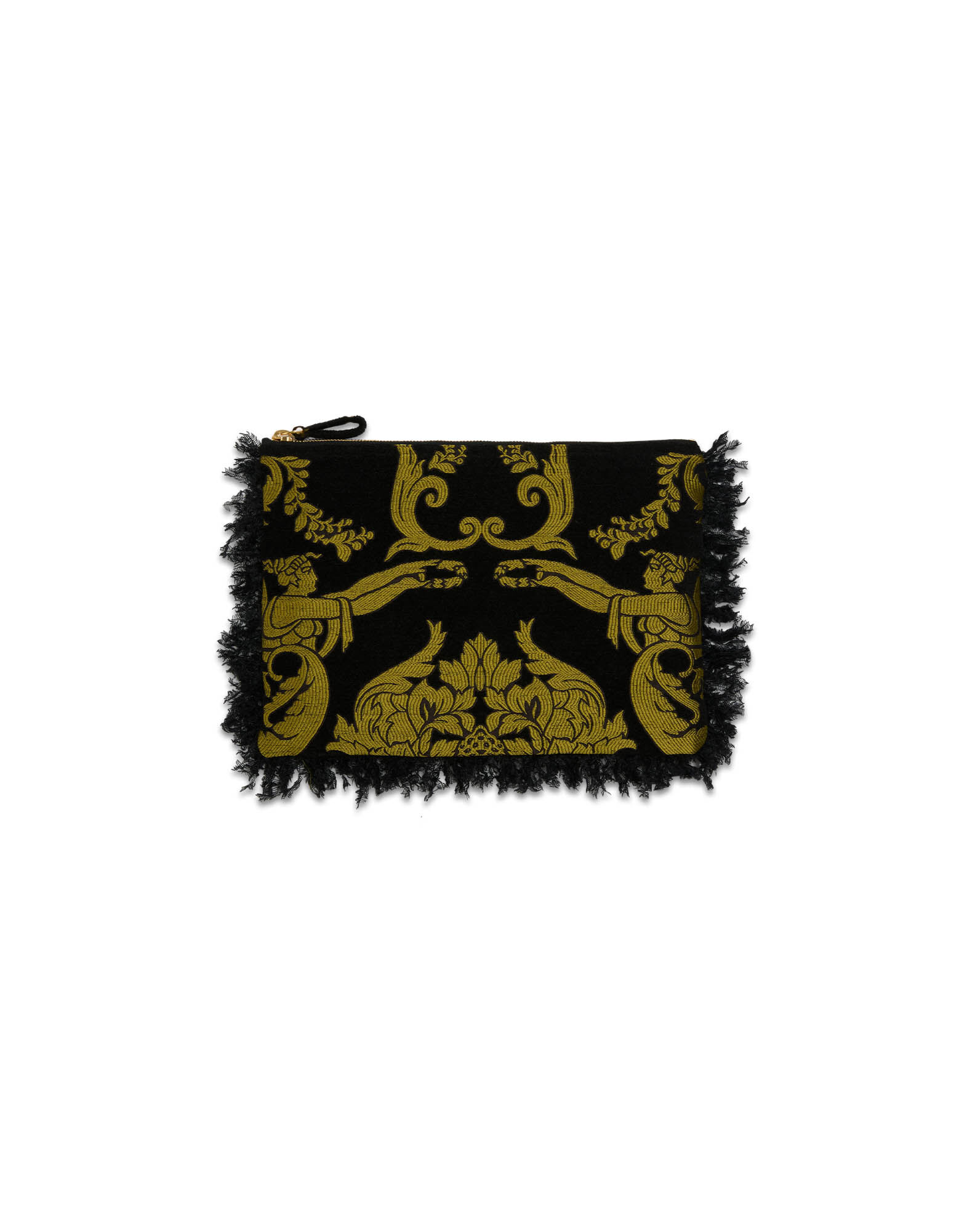 Party Pochette La DoubleJ: Cherubs Black Party Pochette La DoubleJ: Cherubs Black BAG0069JCQ085