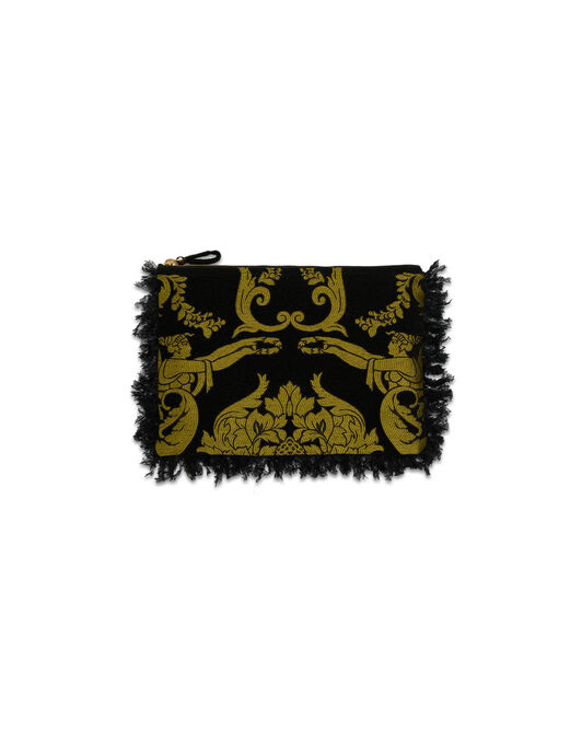 Party Pochette La DoubleJ: Cherubs Black Party Pochette La DoubleJ: Cherubs Black BAG0069JCQ085