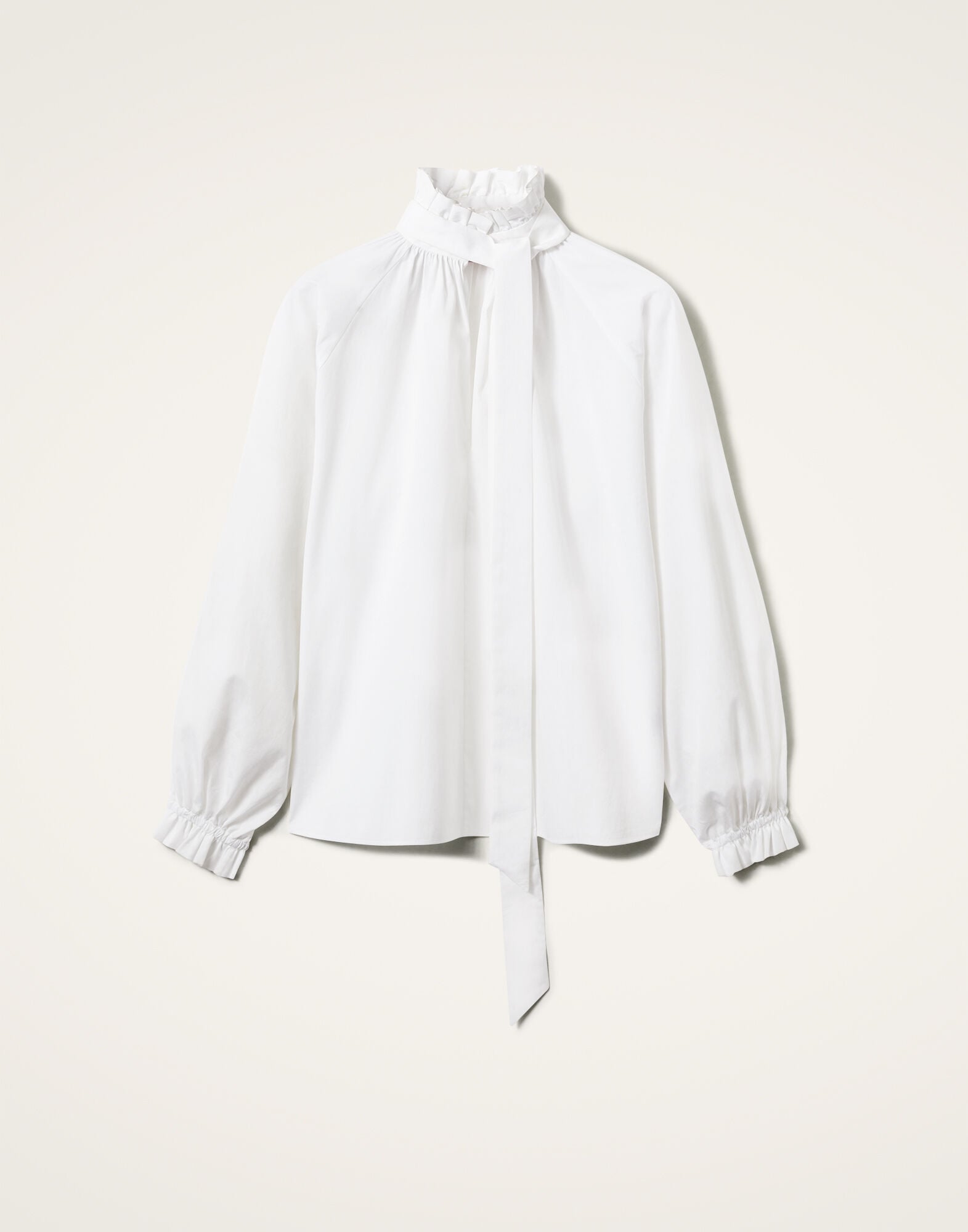 Cerere Blouse La DoubleJ: Solid White Cerere Blouse La DoubleJ: Solid White SHI0120COT064
