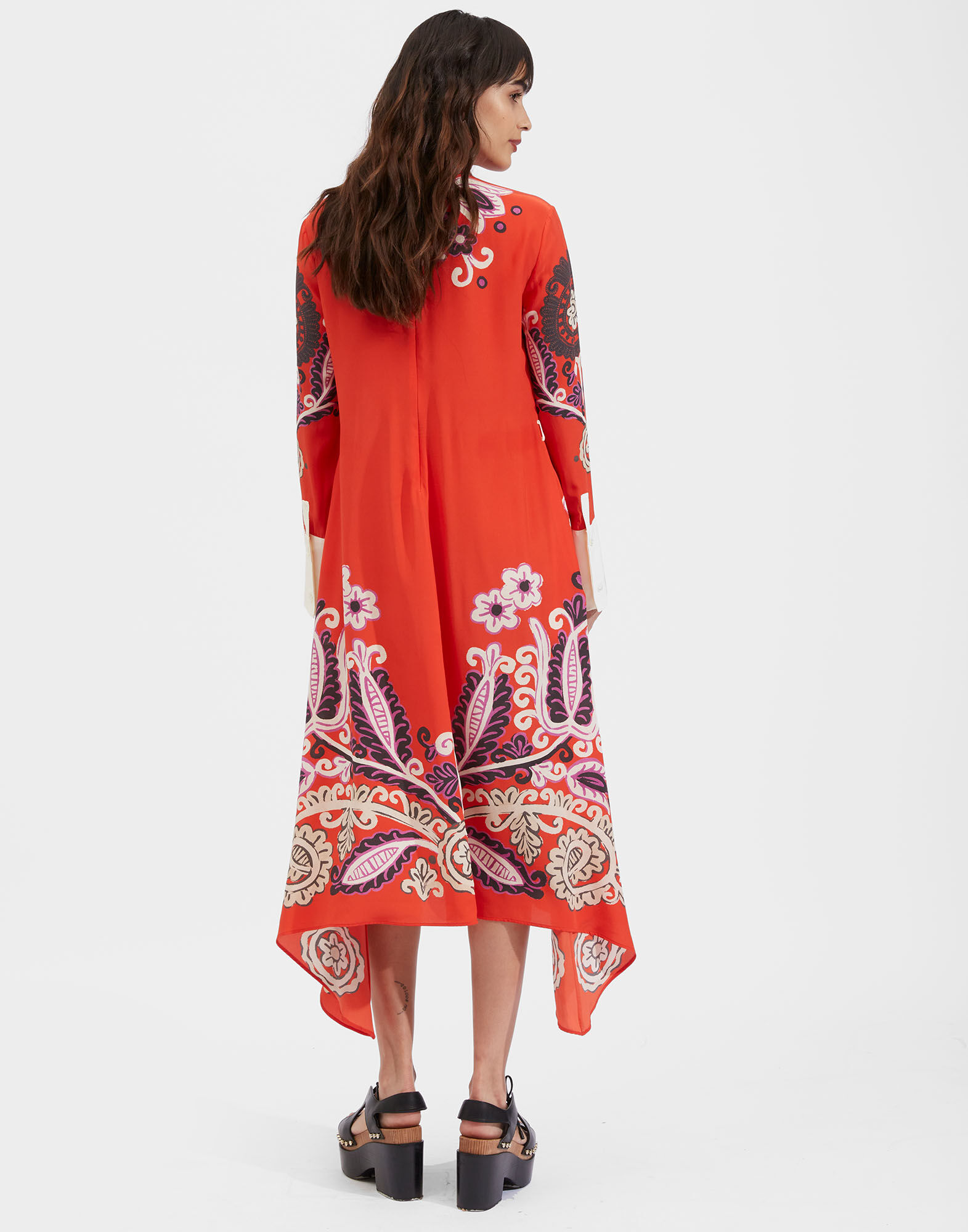 Le Marais Dress La DoubleJ: Folky Hearts Red Placée Le Marais Dress La DoubleJ: Folky Hearts Red Placée DRE0416CRE002