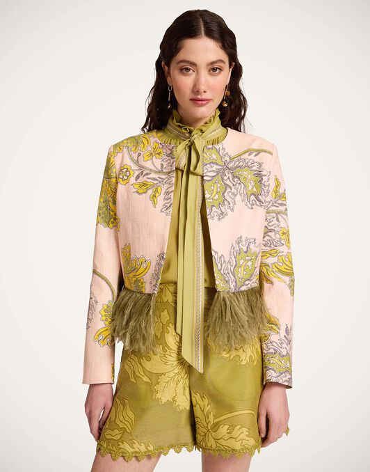 Bijoux Jacket La DoubleJ: Swathe Pink JAC0196COT005