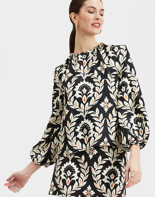 Charming Top La DoubleJ: Ghirlanda Black TOP0021SIL001