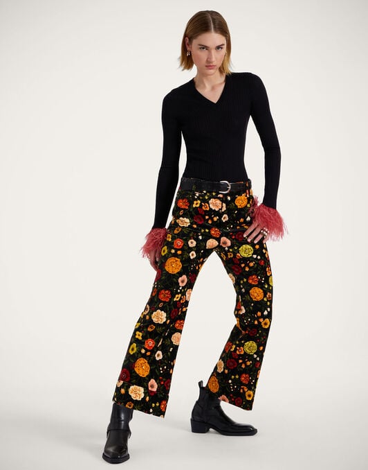 Hendrix Pants La DoubleJ: Botticelli Black Hendrix Pants La DoubleJ: Botticelli Black TRO0014VEL001