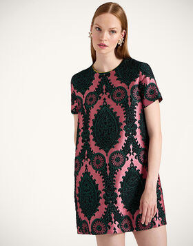 Mini Swing Dress La DoubleJ: Oltrarno Pink DRE0658JCQ084