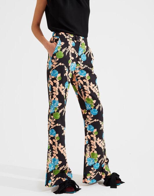 Saturday Night Pants LaDoubleJ: Winter Rose Nero TRO0030SAB001