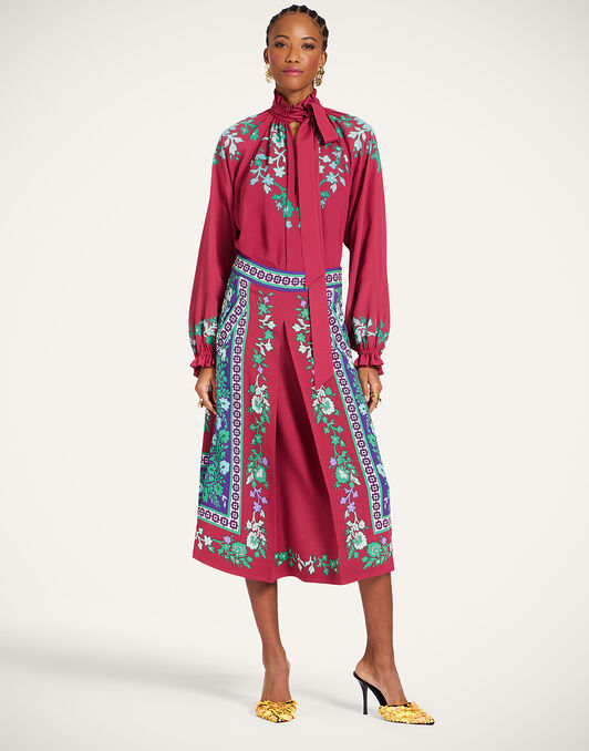 Cerere Blouse La DoubleJ: Regalia Placée Red Cerere Blouse La DoubleJ: Regalia Placée Red SHI0086VIS019