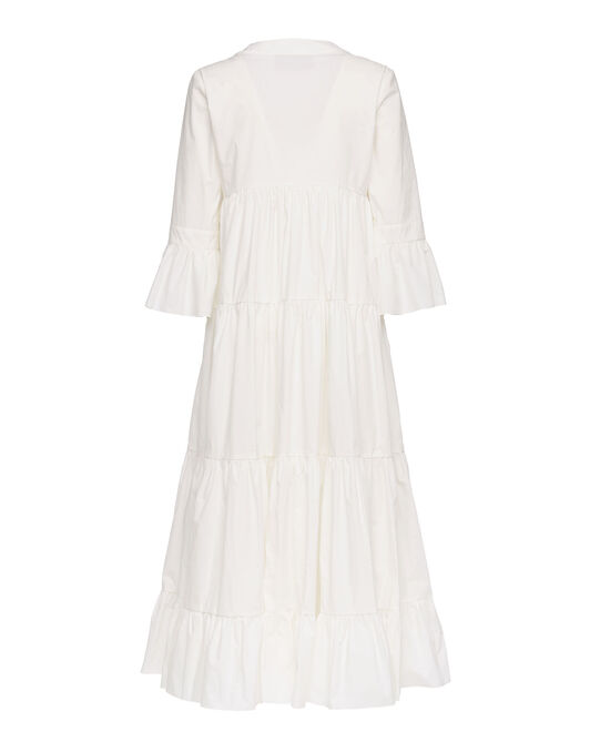 Jennifer Jane Dress La DoubleJ: Solid White Smoke DRE0114COT001