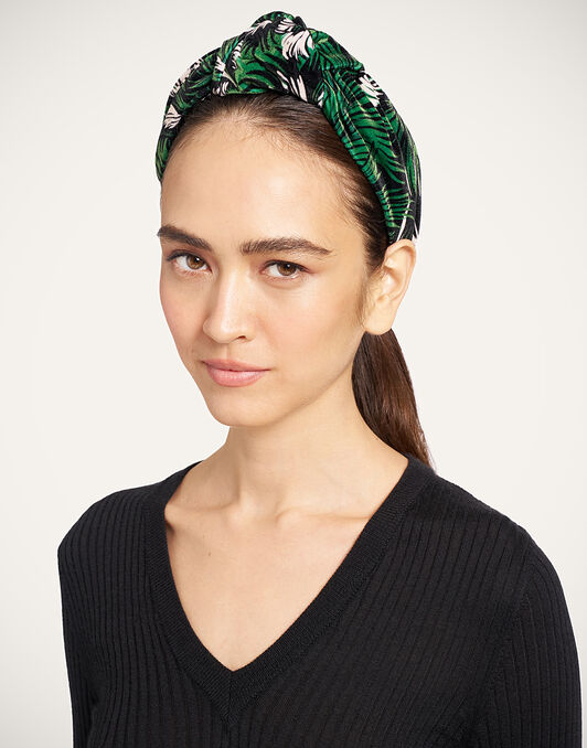 Love Knot Headband La DoubleJ: Quill Green Love Knot Headband La DoubleJ: Quill Green HEB0015VEL006