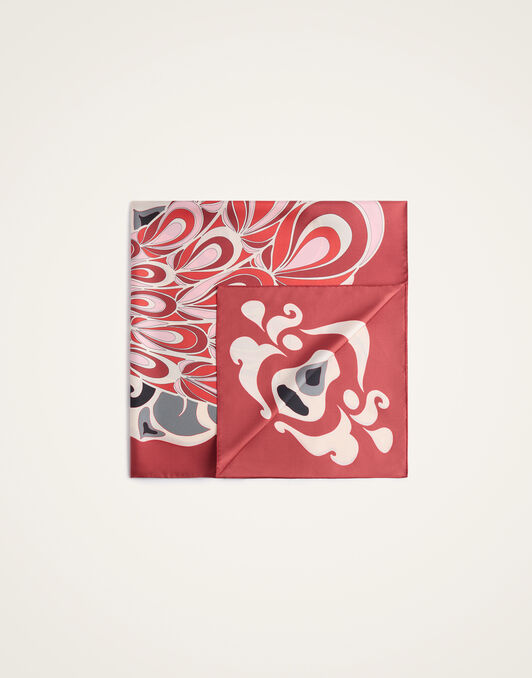Foulard 90 La DoubleJ: Phoenix Placée Bordeaux SCA0067SIL006