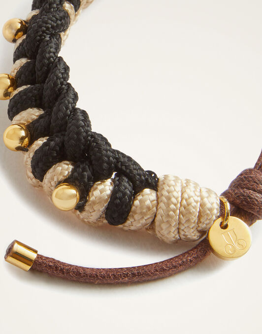 Better Together Bracelet La DoubleJ: Bicolor Black & Ivory Better Together Bracelet La DoubleJ: Bicolor Black & Ivory BAC0011ROP001