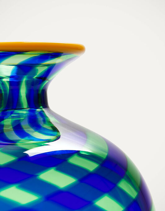 Mini Ciccio Vase La DoubleJ: Blue VAS0012MUR001