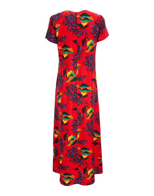 Swing Dress La DoubleJ: Parrot Swing Dress LaDoubleJ: Parrot DRE0001SIL001