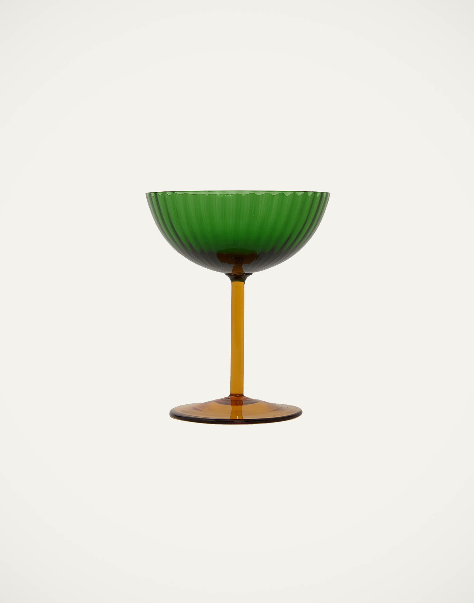 Champagne Coupe Set of 4 La DoubleJ: Rainbow Mix Champagne Coupe Set of 4 La DoubleJ: Rainbow Mix GLA0013MUR001