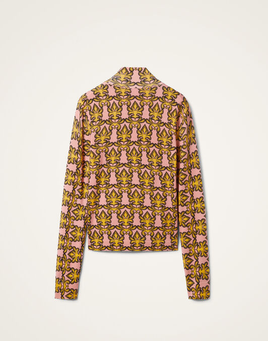 Silky Turtleneck La DoubleJ: Herald Fuchsia PUL0236KNI143