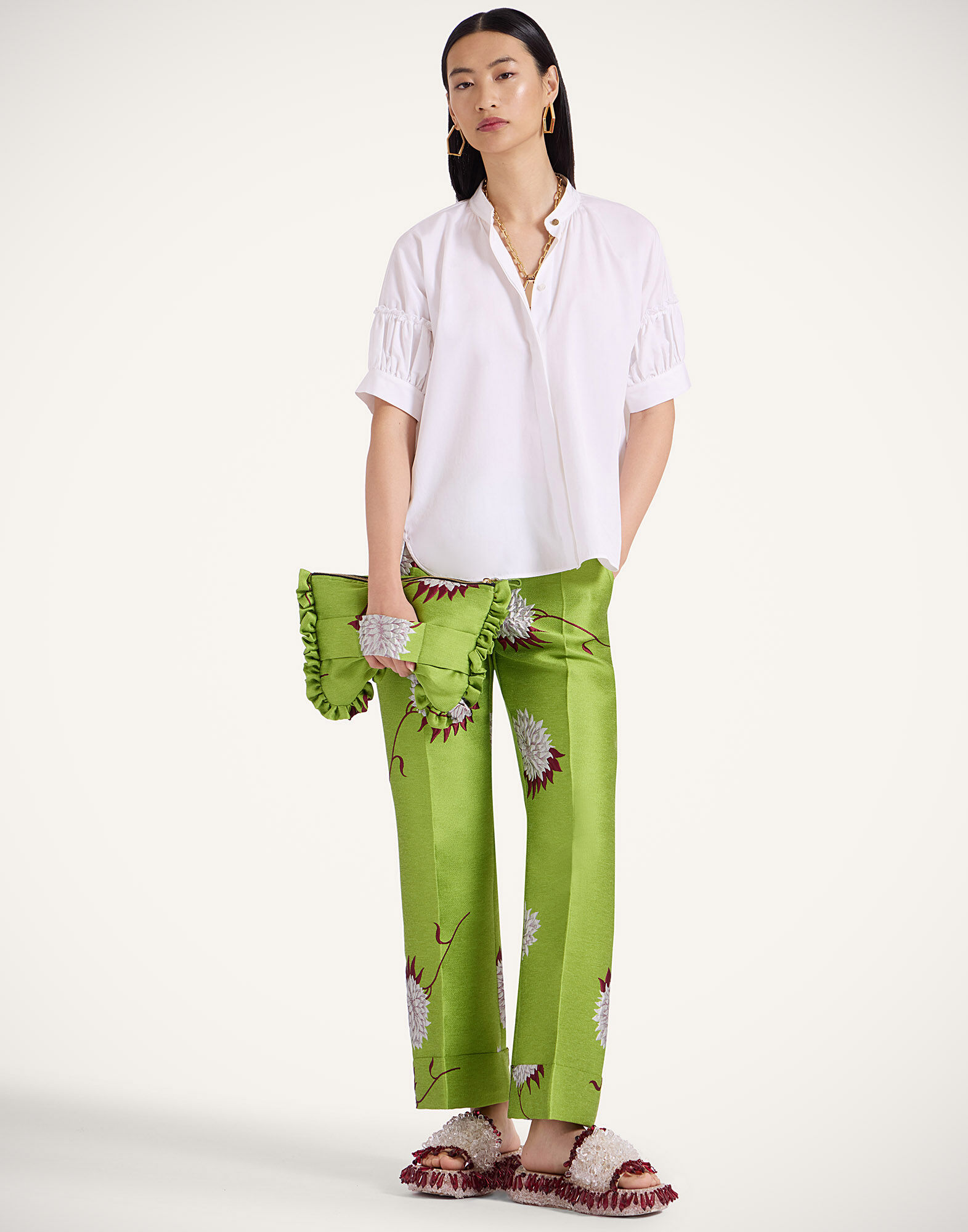 Hendrix Pants La DoubleJ: Derby Lime Hendrix Pants La DoubleJ: Derby Lime TRO0014JCQ108