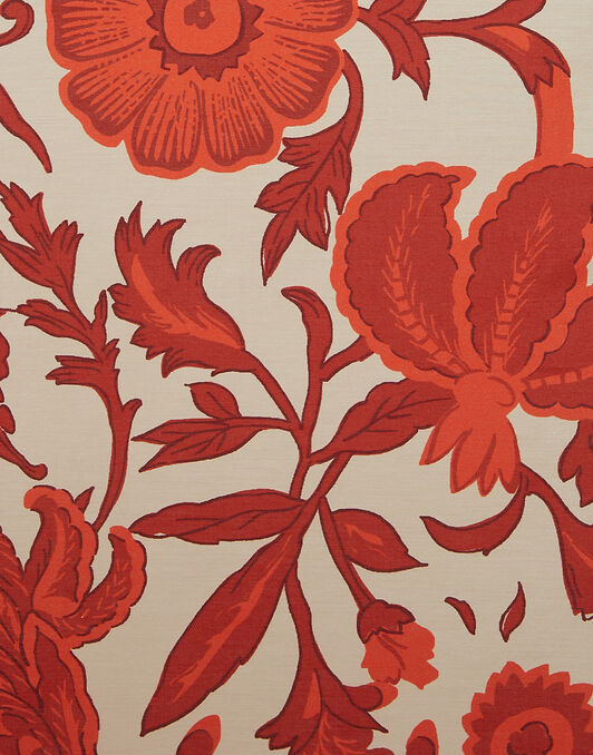Pareo La DoubleJ: Dragonflower Placée Red Pareo La DoubleJ: Dragonflower Placée Red SCA0052SIL010