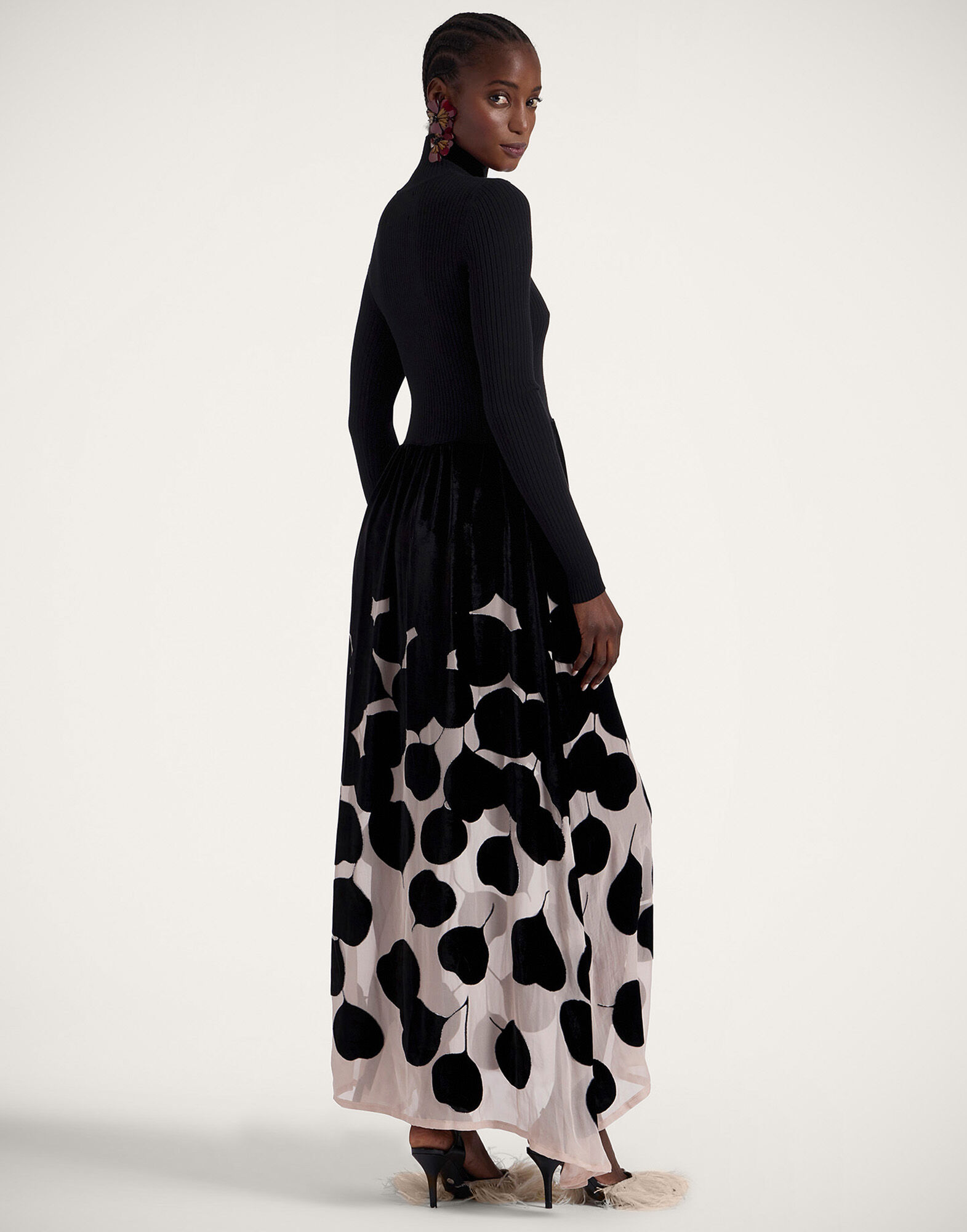 Lunaria Knit Dress La DoubleJ: Lunaria Black Lunaria Knit Dress La DoubleJ: Lunaria Black DRE0829KNI131