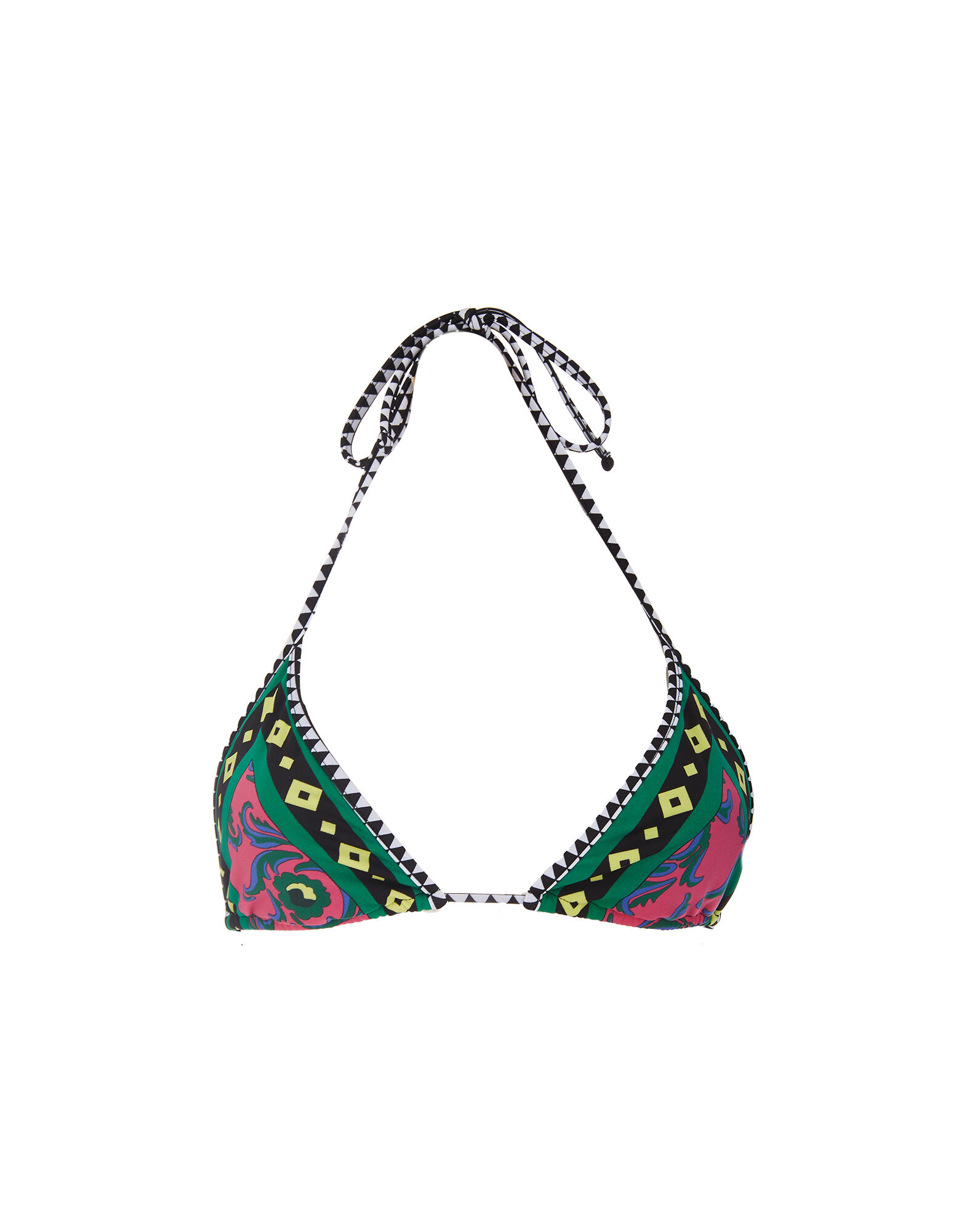 Triangle Bikini Top La DoubleJ: Cartwheel Fuxia Triangle Bikini Top LaDoubleJ: Cartwheel Fuxia SWI0032LYC003