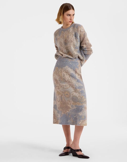 All-In Skirt La DoubleJ: Light Blue All-In Skirt La DoubleJ: Light Blue SKI0134KNI124