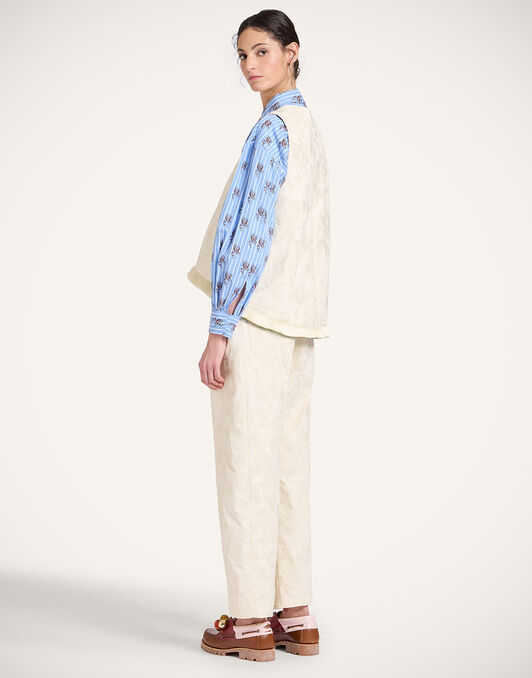 Fancy Pants La DoubleJ: Solid Ecru TRO0196COT086