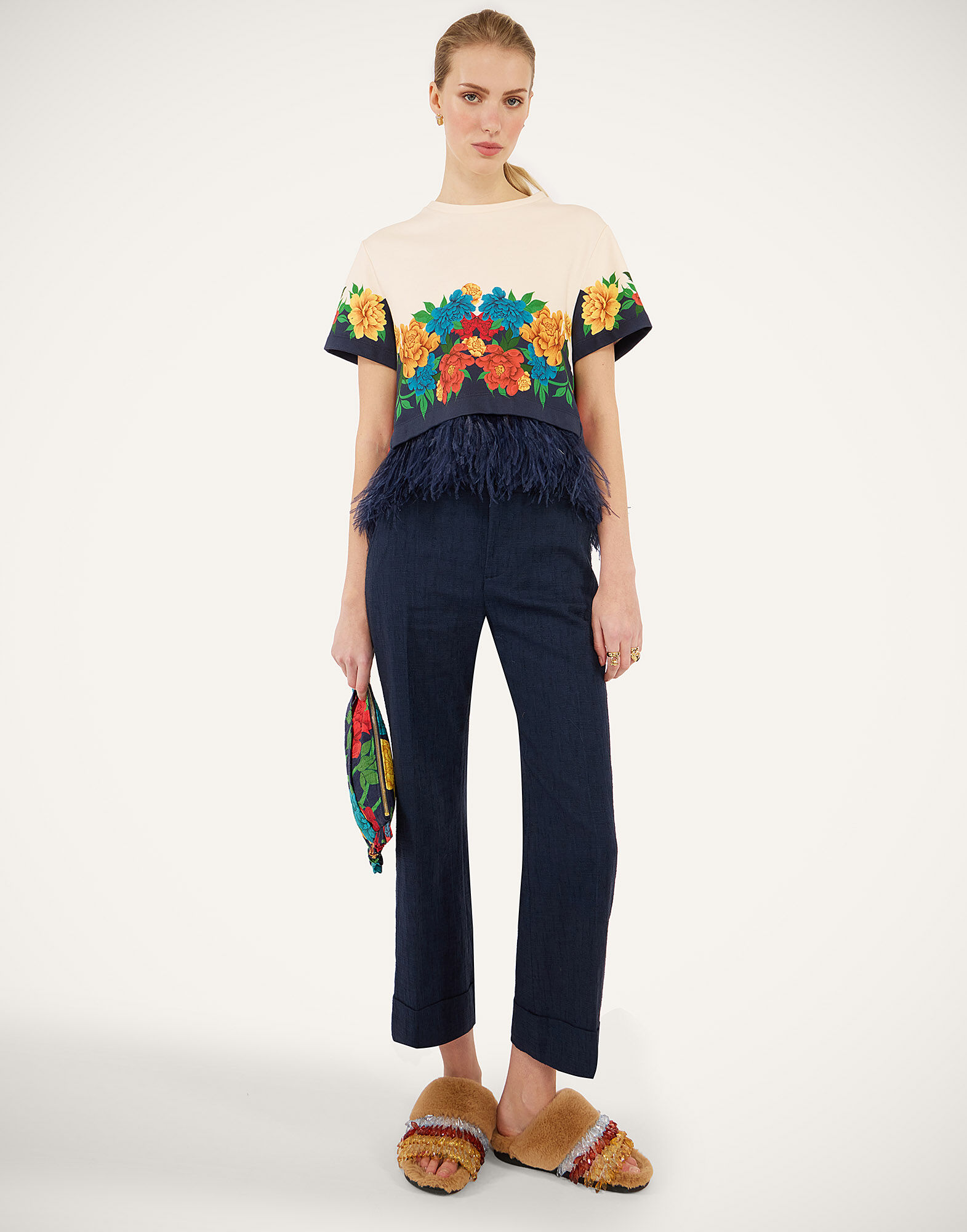 Hendrix Pants La DoubleJ: Solid Midnight Blue Hendrix Pants La DoubleJ: Solid Midnight Blue TRO0014COT005
