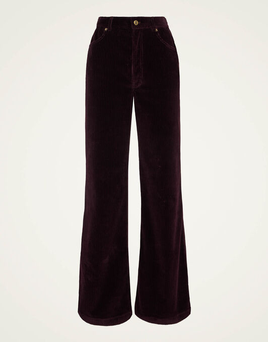 The Flare Pants La DoubleJ: Solid Purple The Flare Pants La DoubleJ: Solid Purple TRO0140VEL013