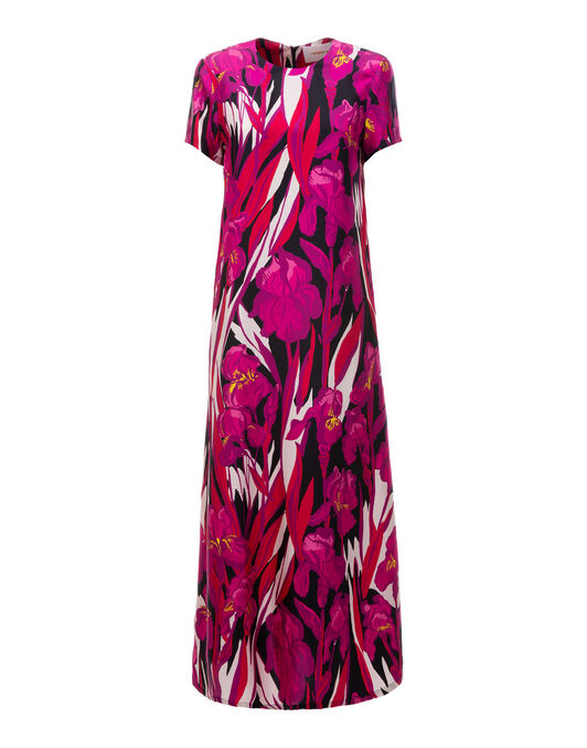 Swing Dress La DoubleJ: Iris Rosa Swing Dress LaDoubleJ: Iris Rosa DRE0001SIL001