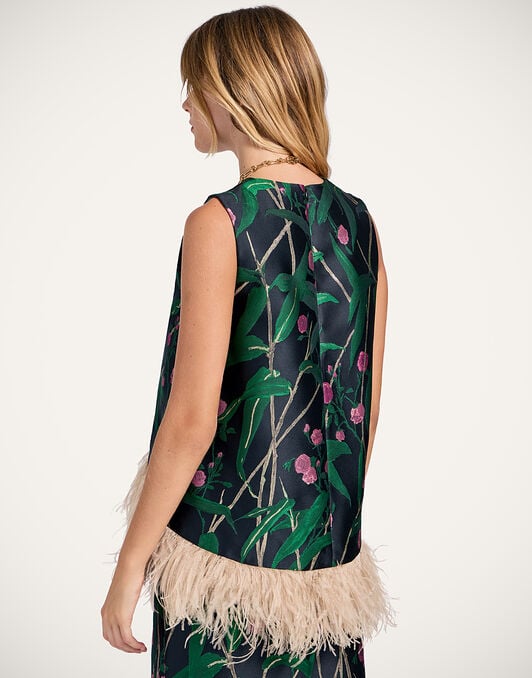 La Scala Top La DoubleJ: Bamboo Black La Scala Top La DoubleJ: Bamboo Black TOP0013JCQ119